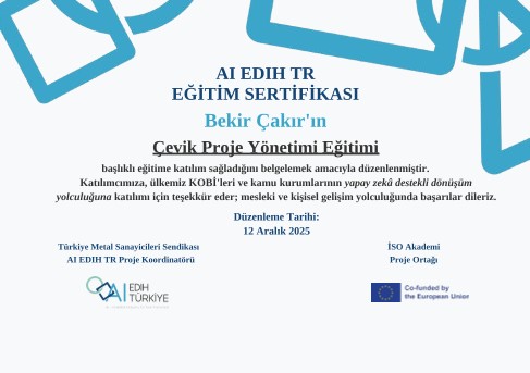 Çevik Proje Yönetimi Eğitimi